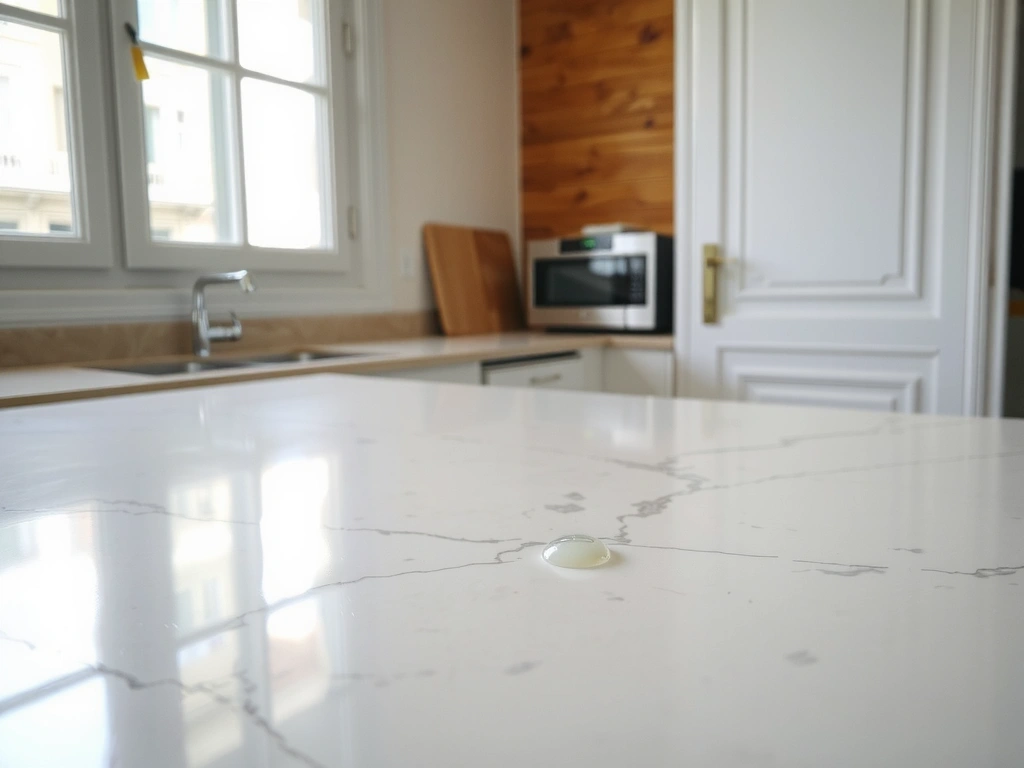 Marble countertop perfection