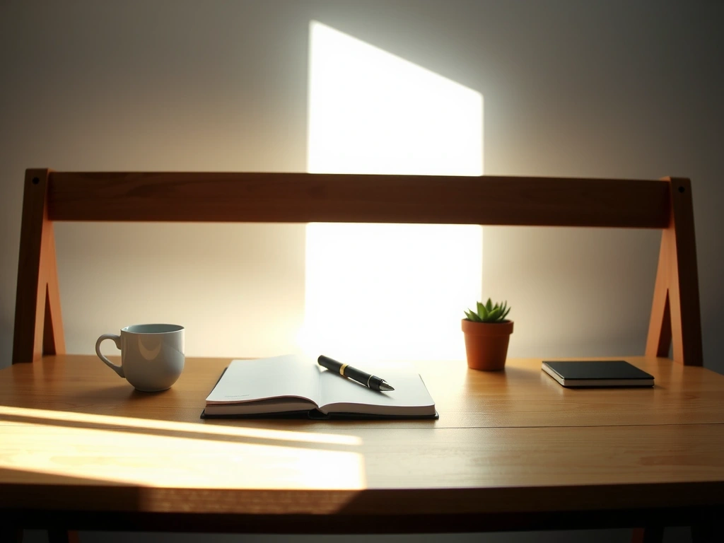 A perfectly arranged Parisian desk, representing the first impression standard neatflowy maintains.